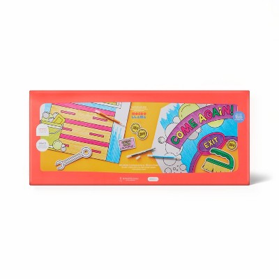 Color-Your-Own Car Wash Garage Fort - Mondo Llama (LOCAL PICKUP ONLY)