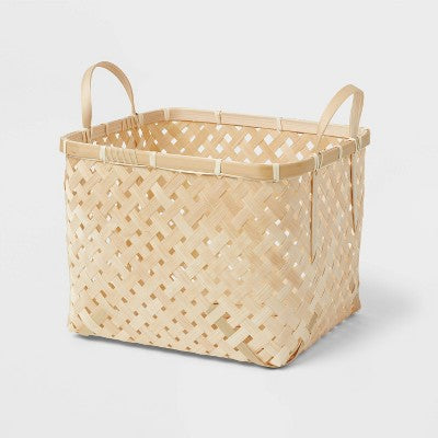 Woven Bamboo Basket - Brightroom
