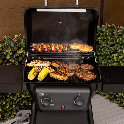 Charbroil 2-Burner 20000 BTU Outdoor Gas Grill 463637726 Black (LOCAL PICKUP ONLY)