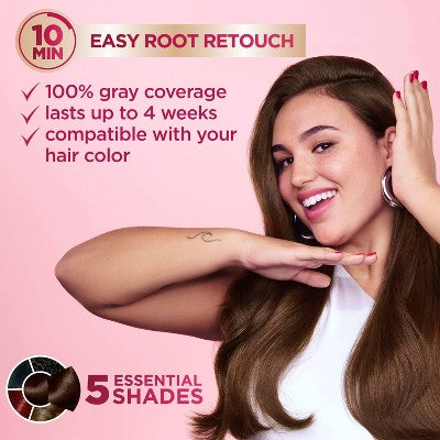 Garnier Color Sensation Color Retouch Ammonia Free Demi Permanent Hair Color - Red