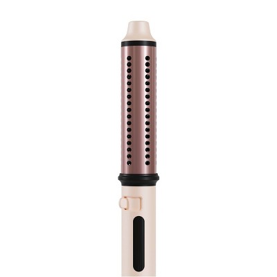 FHI Heat SwiftStyler Retractable Speed Styler Heating Curling Brush - Light Pink - 1"x1": Ceramic, All Hair Types, 5 Heat Settings