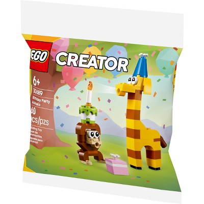 LOT OF 30!!! LEGO Creator Birthday Party Animals Building Kit 30689