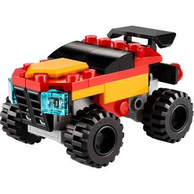 LOT OF 5!!!!! LEGO Creator 3 in 1 Mini Convertible Monster Truck Toy 30691