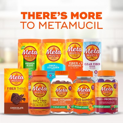 Metamucil Clear Digestive GLP-1 Friendly Fiber Blend - 3g Fiber Per Serving - 11.6oz/75 Dose