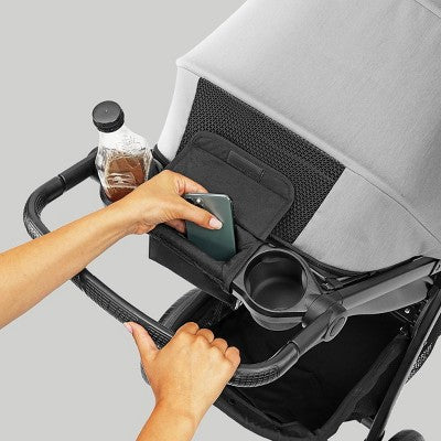 Chicco Bravo LE ClearTex Quick-Fold Stroller - Pewter (LOCAL PICKUP ONLY)
