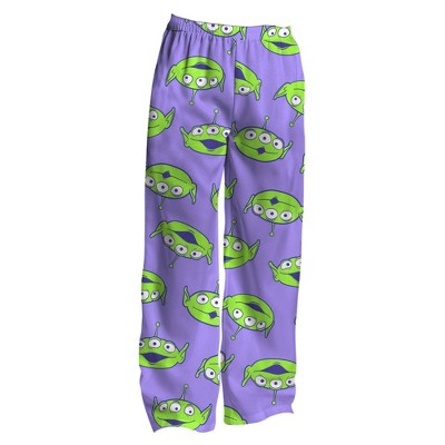 Men's Toy Story Alien Knit Pajama Pants - Purple S