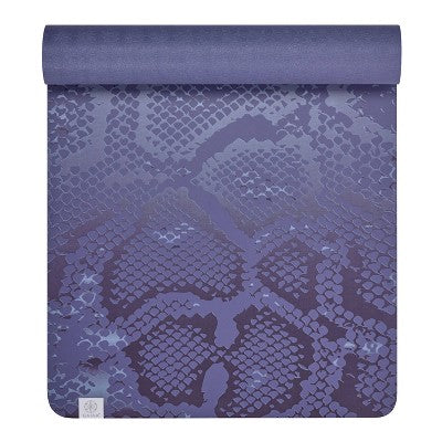Gaiam Studio Select Dry-Grip Yoga Mat Snake - Purple - (5mm) (LOCAL PICKUP ONLY)