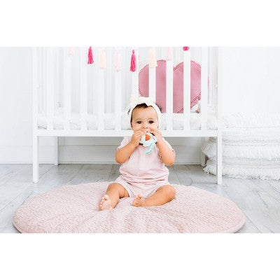 Pearhead Silicone Plush Teether - Dino - Valentine's Day