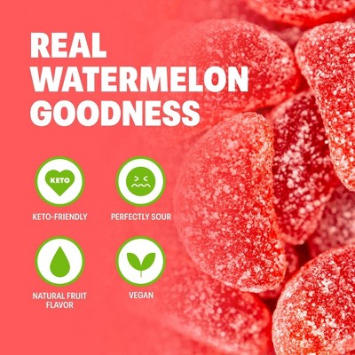 Shameless Snacks Wassup Watermelon Low Calorie Keto Gummies Candy - 1.8oz