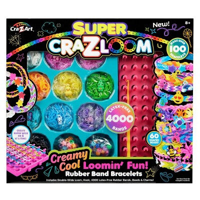 Cra-Z-Loom Ultimate Rubber Band Loom Creamy Cool
