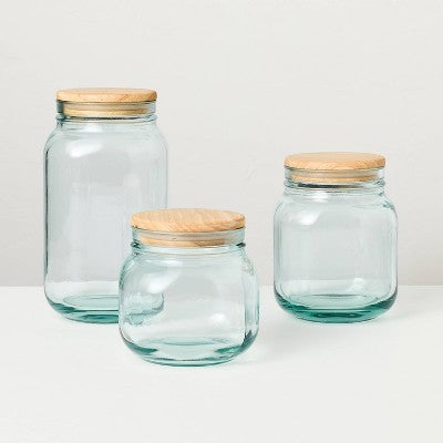 27oz Canister Recycled Glass - Hearth & Hand with Magnolia