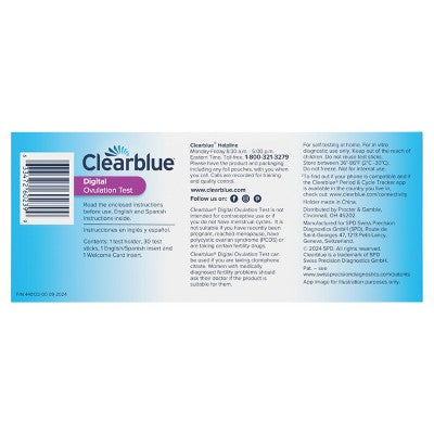 Clearblue Digital Ovulation Tests - 30ct