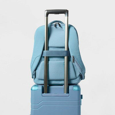 Signature Day Trip Backpack - Open Story Blue: Recycled Nylon, Water-Resistant