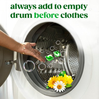 Gain Original Flings Laundry Detergents - 102ct: Paraben-Free, Bleach-Free, Concentrated, Child-Resistant Packaging