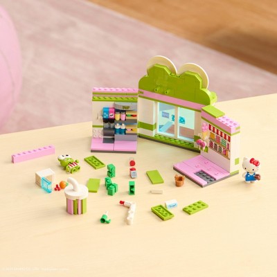 Hello Kitty and Friends Keroppi Mart Building Set with Hello Kitty and Keroppi Minifigures