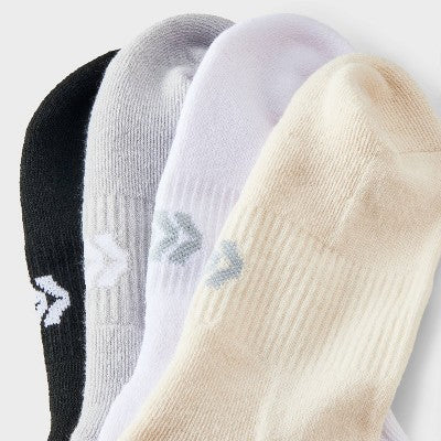 Women's Wardrobe Colored Mid Crew Socks - All In Motion Multi Color
