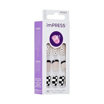 imPRESS Press-On Manicure Fake Nails - Going Wild - 33ct