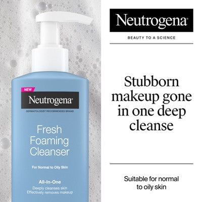 Neutrogena Fresh Foaming All-in-One Cleanser - 8.5 fl oz