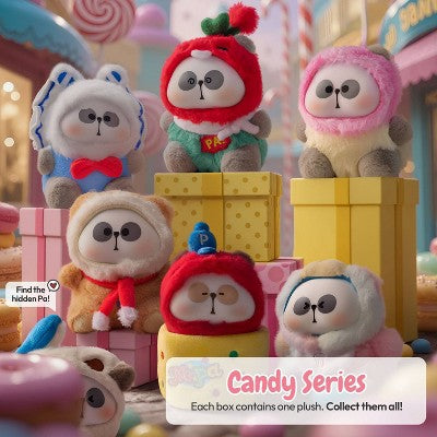 Mr. Pa Candy Series Plush Collectible Surprise Blind Box Mystery Toy