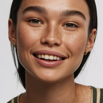 Fazit Gold Glitter Freckle Makeup Patches