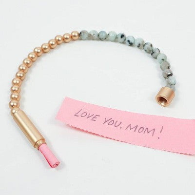 Mother's Day Bracelet with Message - Love x June