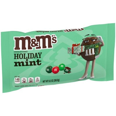 M&M's Christmas Mint Chocolate Candies - 9.2oz