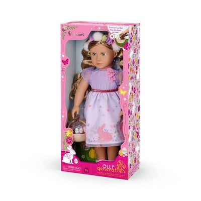 Our Generation Blossom Limited-Edition Easter Collectible 18" Doll & Accessories