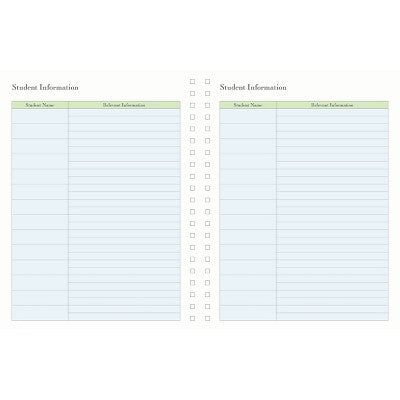 Designer Greetings 2025 - 2026 Weekly/Monthly 9"x11" Teacher Planner Flowers, Teacher Supplies