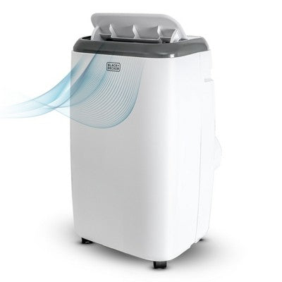 BLACK+DECKER 5,000 BTU (SACC/CEC) Portable Air Conditioner with Remote Control, BPP05WTB, White (LOCAL PICKUP ONLY)