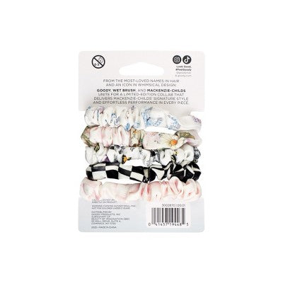 Goody x MacKenzie Childs Satin Scrunchies - 5ct