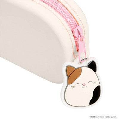 Cam Squishmallows Silicone Pencil Pouch with Charm Pull