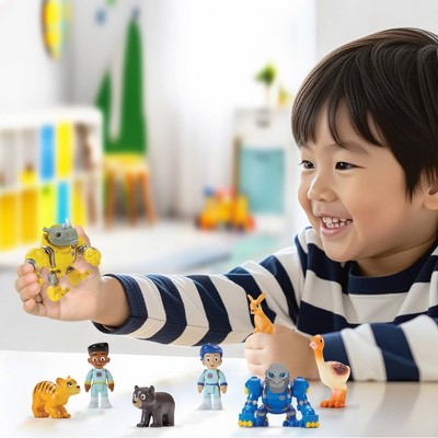 Team Mekbots Animal Rescue 8pk Adventure Playset