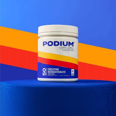 Podium Nutrition Creatine Monohydrate Energy Drink - Unflavored - 8.82oz/50 Servings