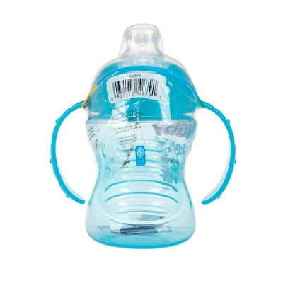 Nuby No Spill Super Spout Trainer Cup - Bright Blue - 8oz