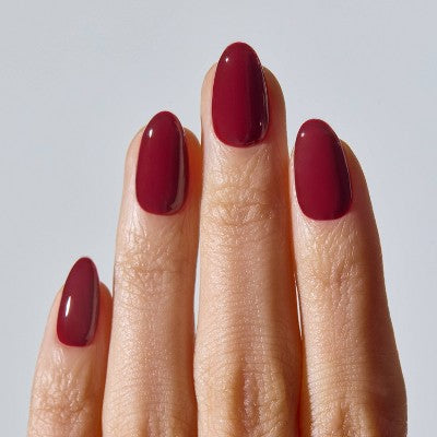 Ohora Gel Nail Art Gel Tip - Royal Burgundy - 30ct