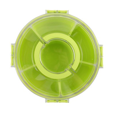Cook With Color Lazy Susan Snack Box Green