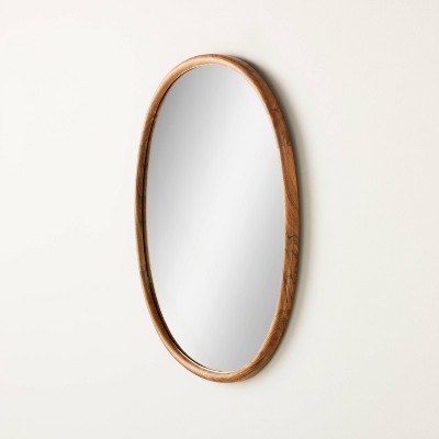 30"x27" Rounded Corner Accent Mirror - Hearth & Hand with Magnolia (LOCAL PICKUP ONLY)