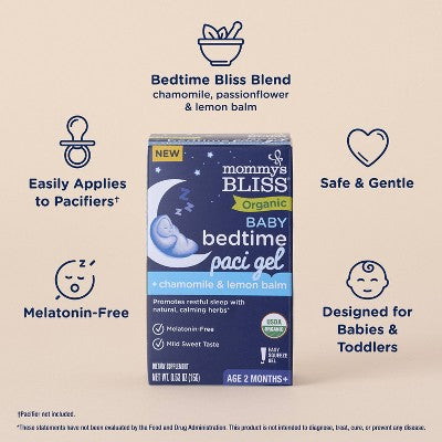Mommy's Bliss Bedtime Paci Gel - 0.53 fl oz