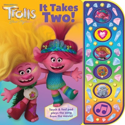 DreamWorks Trolls Band Together: It Takes Two! Sound Book - by Pi Kids (Board Book)