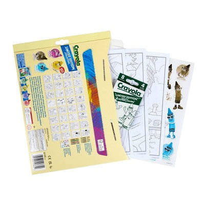 Crayola Limited Edition Coloring and Activity Pad 32 Pages Wild Journeys