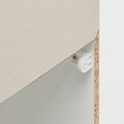 11" 9 Cube Book Shelf White - Brightroom (LOCAL PICKUP ONLY)
