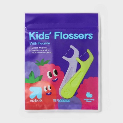 Kids' Berry Flossers - 75ct - up&up
