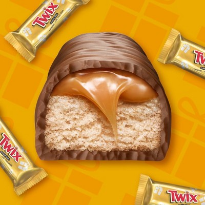Twix Christmas Minis Chocolate Cookie Candy Bars - 10.43oz