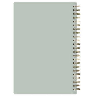 The Everygirl X Day Designer 2024-25 Weekly/Monthly Planner with Notes 8"x5" Wirebound Soft Sage