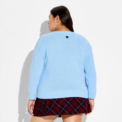 Women's "Emotionally Unavailable" Crewneck Pullover Sweater XXL