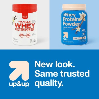 Whey Protein Powder - Vanilla - 32oz - up&up
