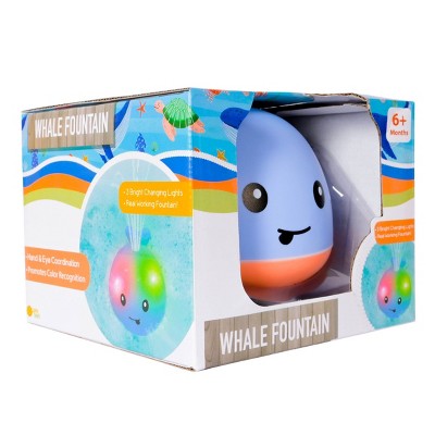 Sunny Days Whale Fountain - Periwinkle