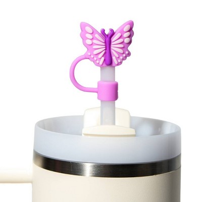 CharCharms 4pk Girly Straw Toppers