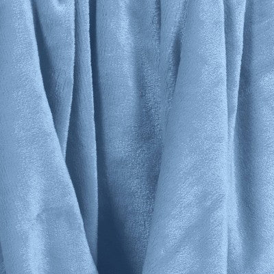 Solid Colored Plush Throw Blanket Sky Blue - Room Essentials