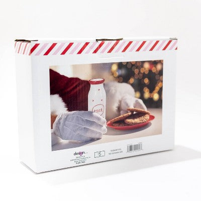 Santa's Milk and Cookies Ceramic Serveware - Bullseye's Playground